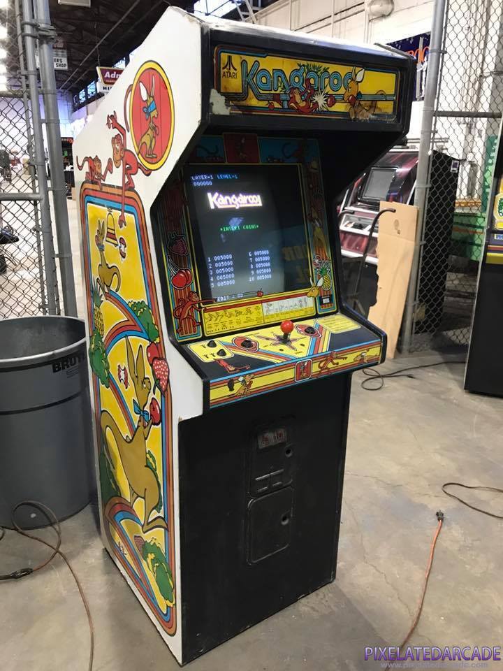 Kangaroo Photo: Kangaroo arcade cabinet