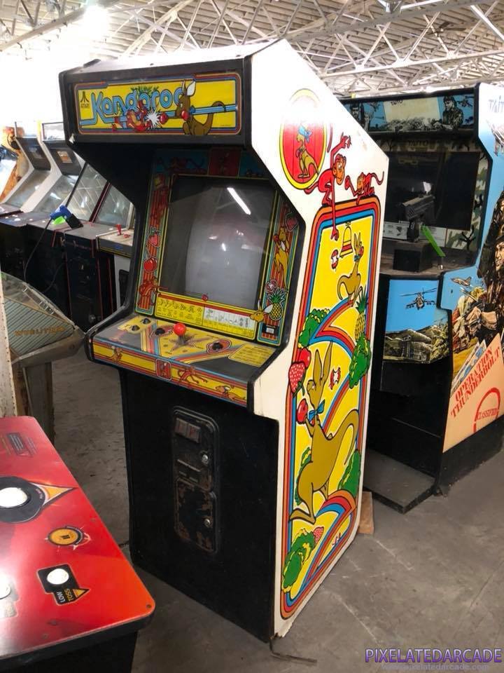 Kangaroo Photo: Kangaroo arcade cabinet