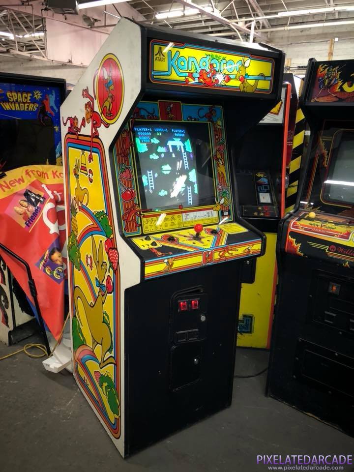 Kangaroo Photo: Kangaroo arcade cabinet