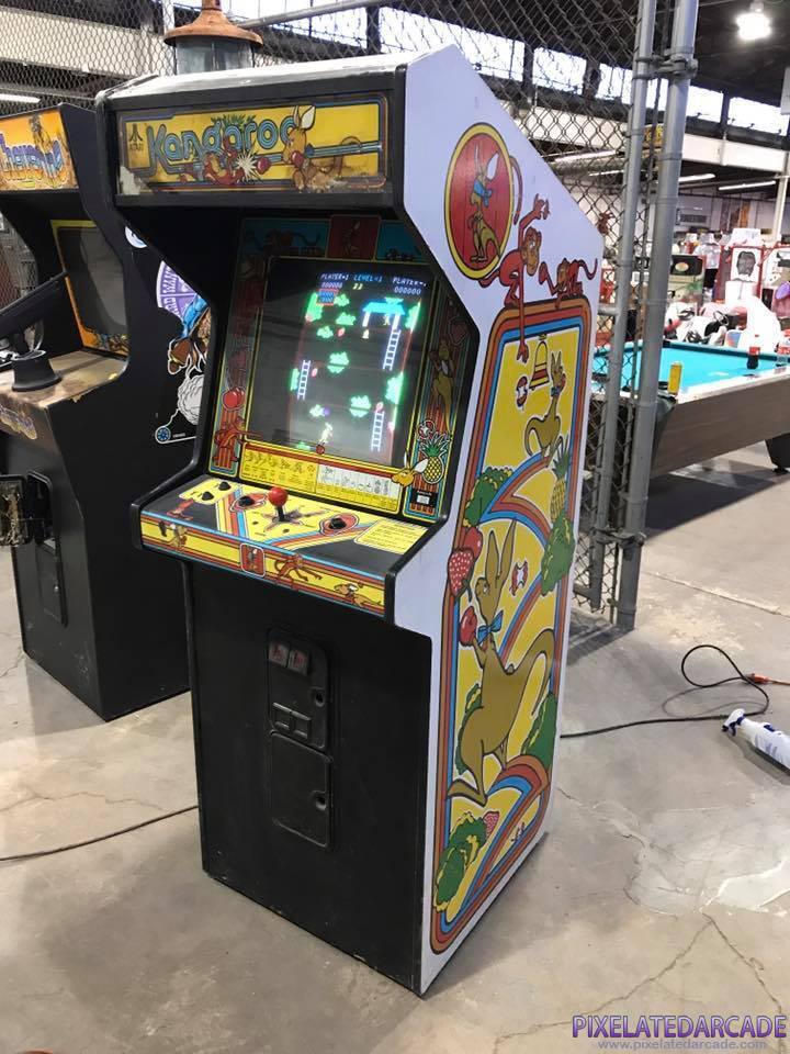 Kangaroo Photo: Kangaroo arcade cabinet