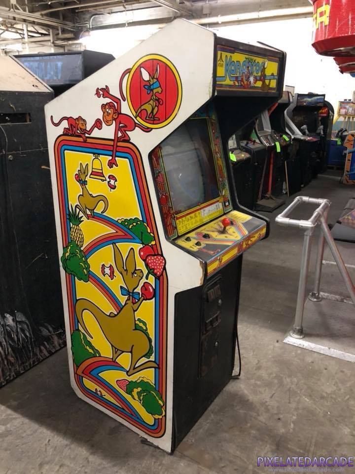 Kangaroo Photo: Kangaroo arcade cabinet