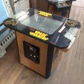 Space Invaders cocktail arcade cabinet