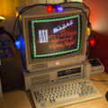 Jingle Disk running on an IBM PCjr