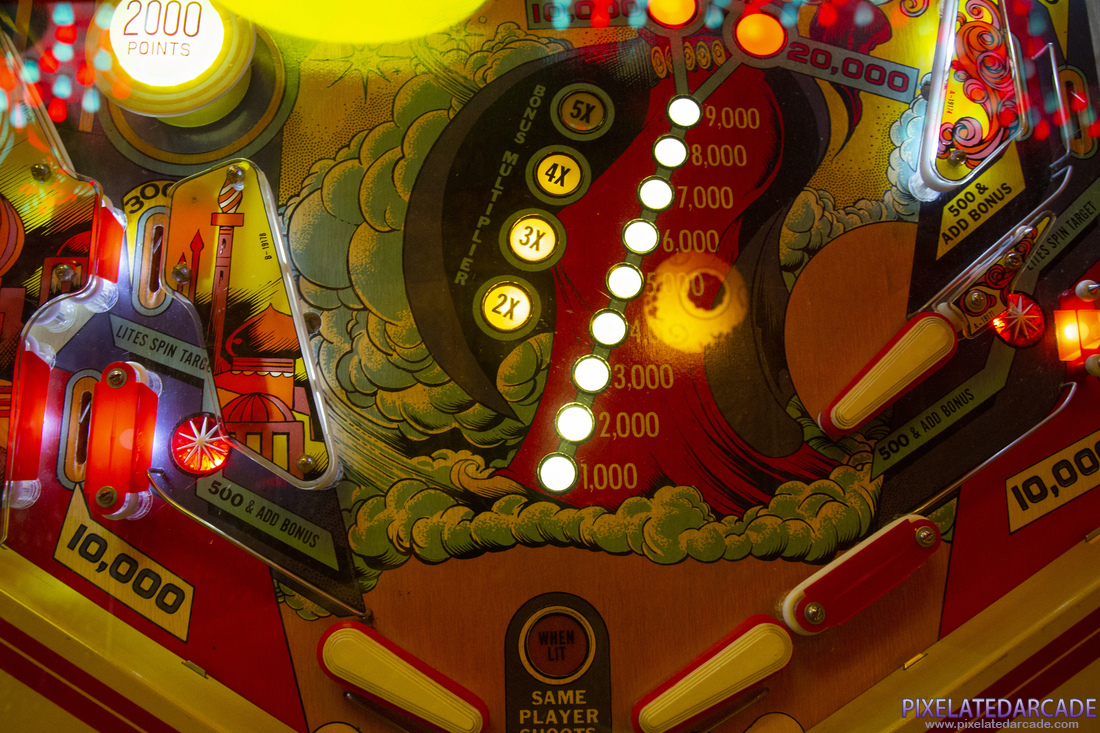 Genie Photo: Lower playfield