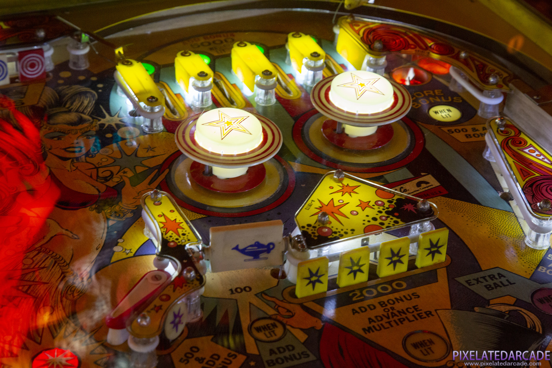 Genie Photo: Upper playfield
