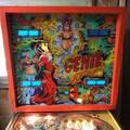 Genie backglass