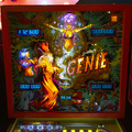 Genie backglass illuminated