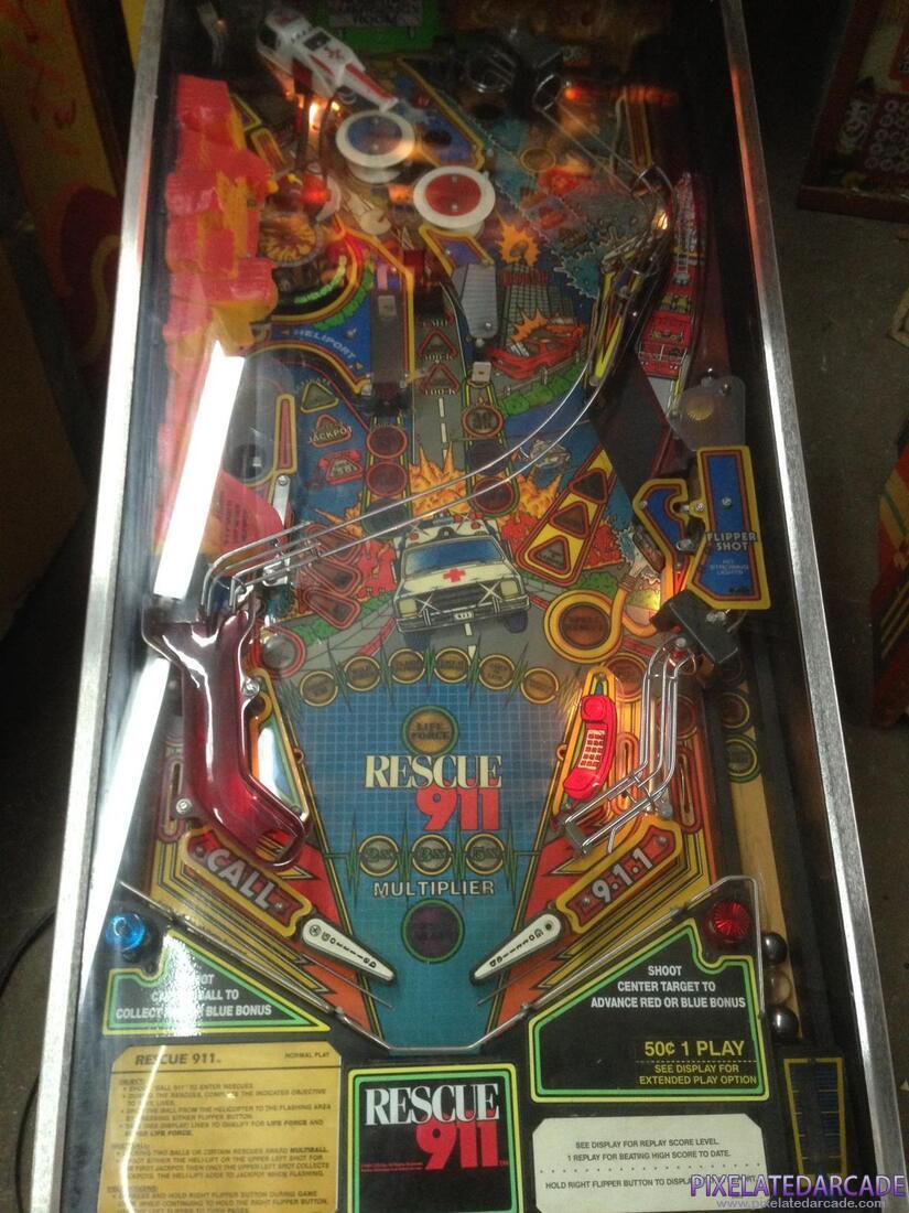 Rescue 911 Photo: Rescue 911 playfield