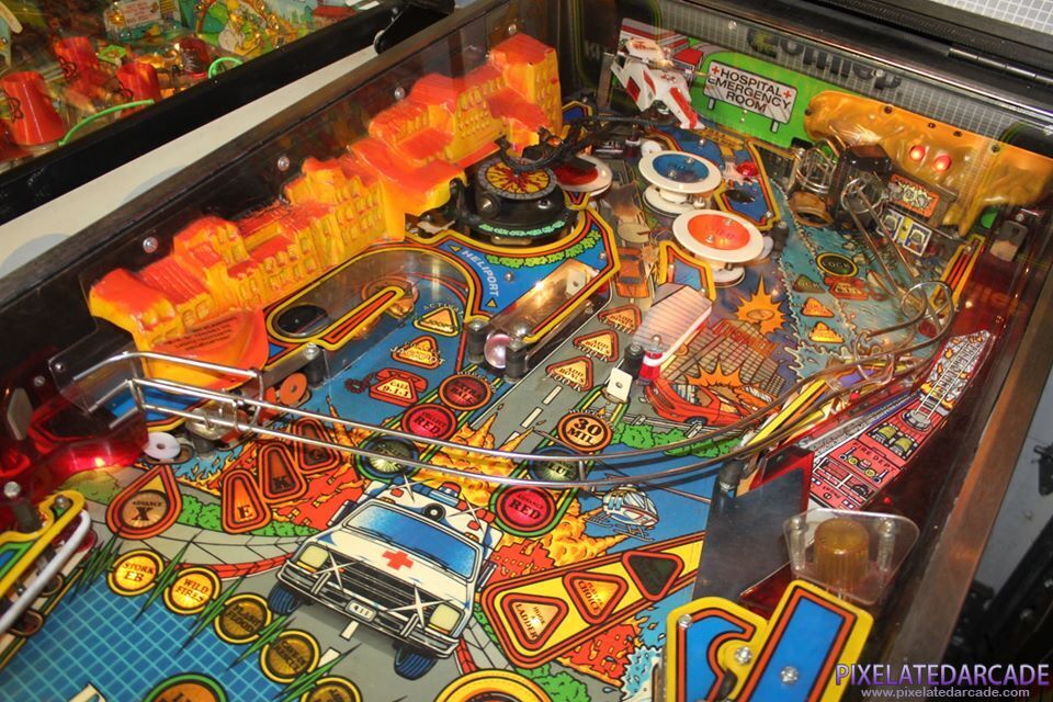 Rescue 911 Photo: Rescue 911 - Upper playfield