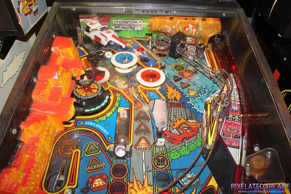 Rescue 911 Photo: Rescue 911 - Upper playfield