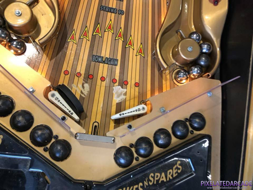 Strikes N' Spares Photo: Strikes N' Spares lower playfield
