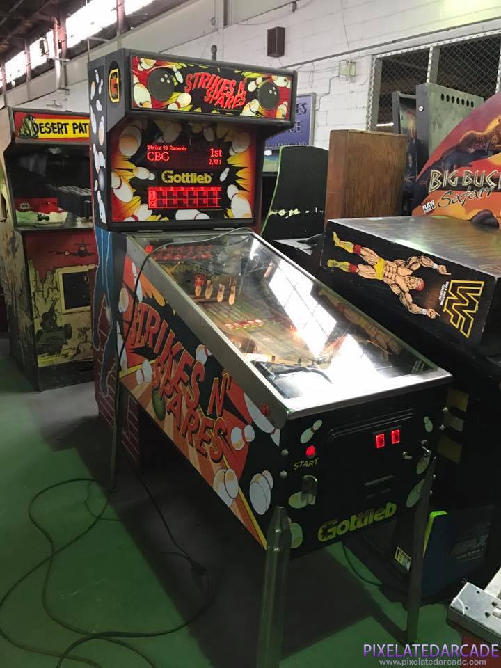 Strikes N' Spares Photo: Strikes N' Spares pinball cabinet