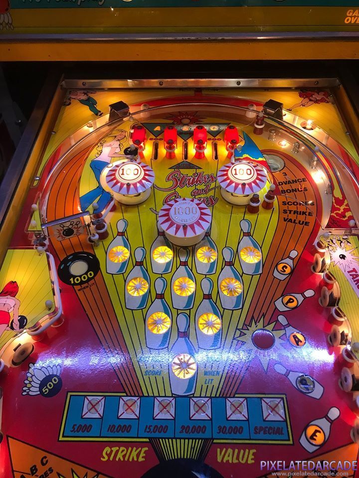 Strikes and Spares Photo: Strikes and Spares - Upper playfield