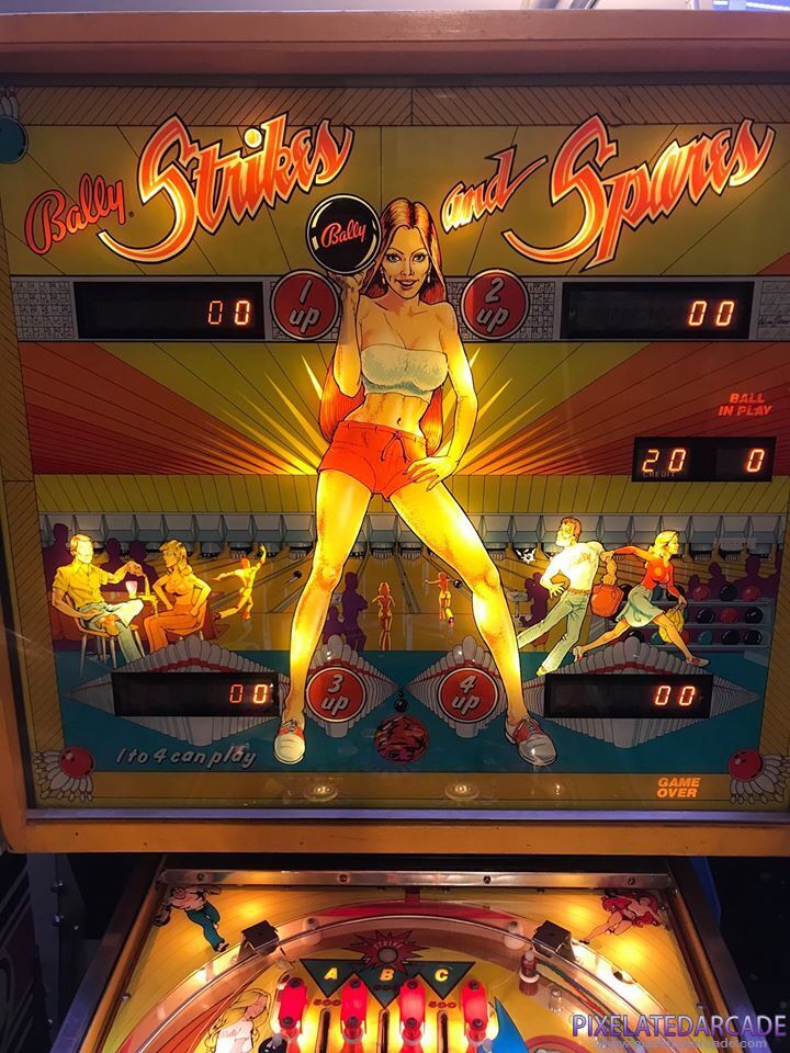 Strikes and Spares Photo: Strikes and Spares - Backglass