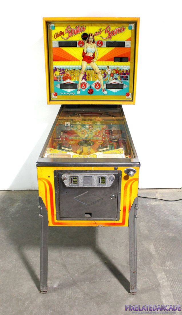 Strikes and Spares Photo: Strikes and Spares pinball cabinet