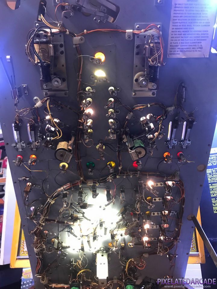 Strikes and Spares Photo: Strikes and Spares - Beneath playfield