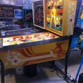Strikes and Spares pinball cabinet - Right side