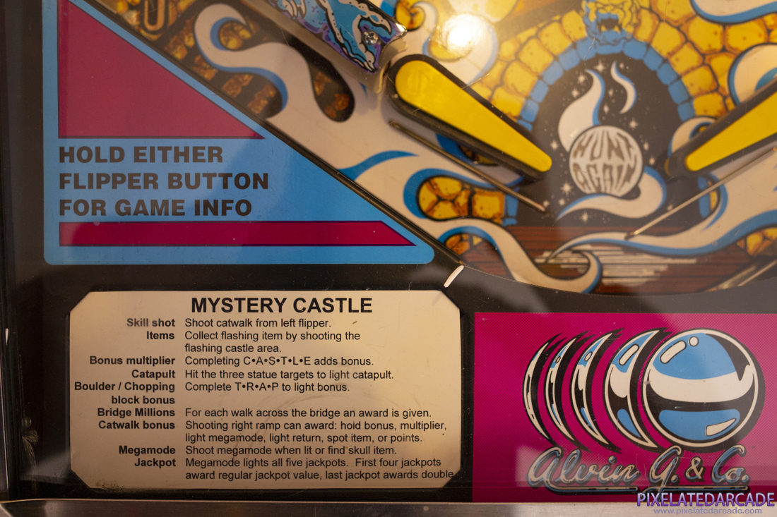 Mystery Castle Photo: Mystery Castle - Instruction card