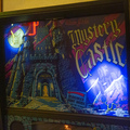 Mystery Castle - Backbox with "of Doom" illuminated
