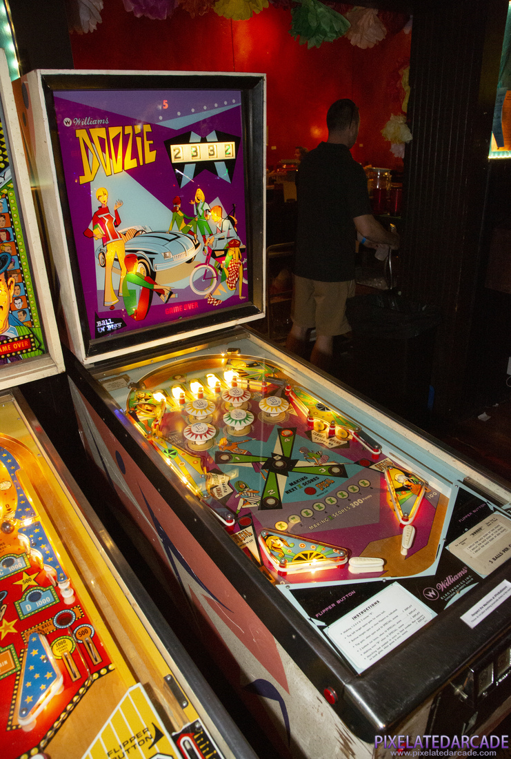Doozie Photo: Doozie pinball cabinet