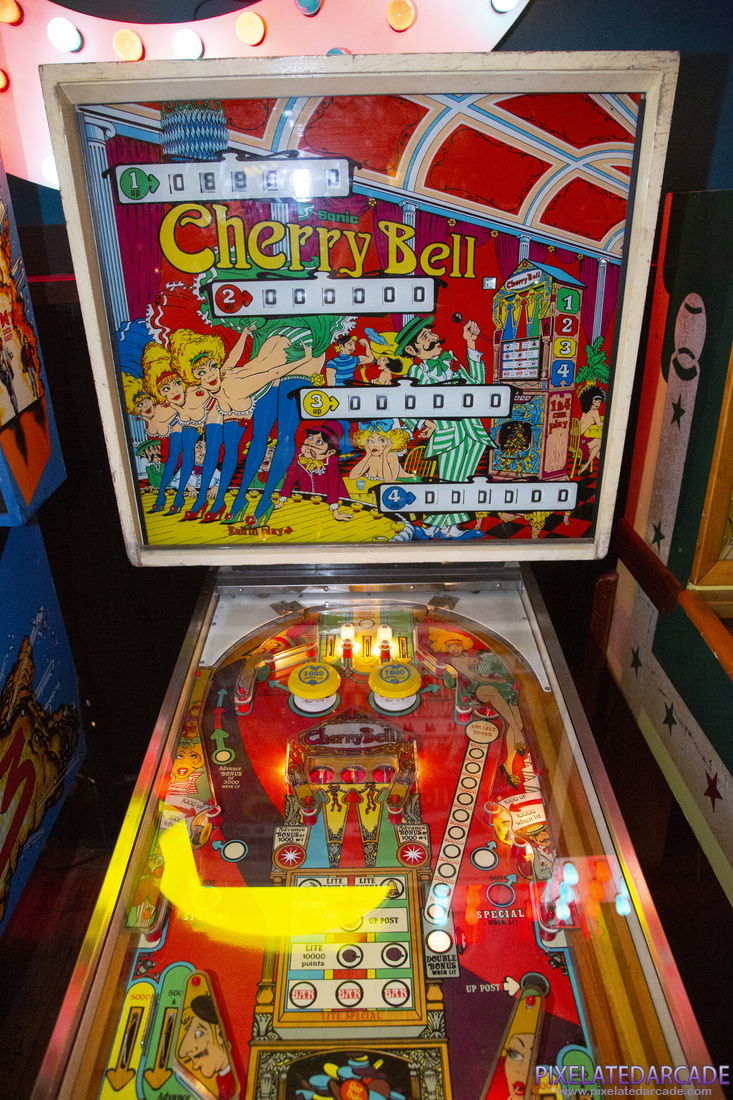 Cherry Bell Photo: Cherry Bell - Playfield and backbox