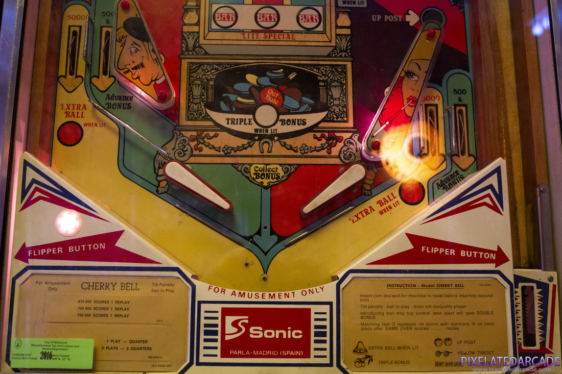 Cherry Bell Photo: Cherry Bell - Lower playfield