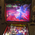 Robo-War - Backbox and upper playfield