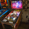 Robo-War pinball cabinet