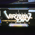 Virtual On arcade cabinet - marquee