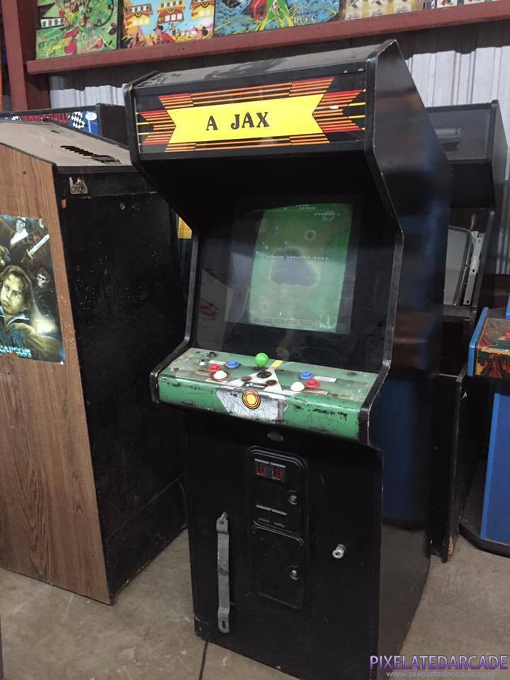 Ajax Photo: Ajax in Atari cabinet