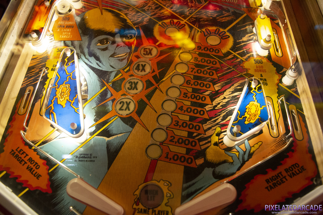 Close Encounters of the Third Kind Photo: Lower playfield