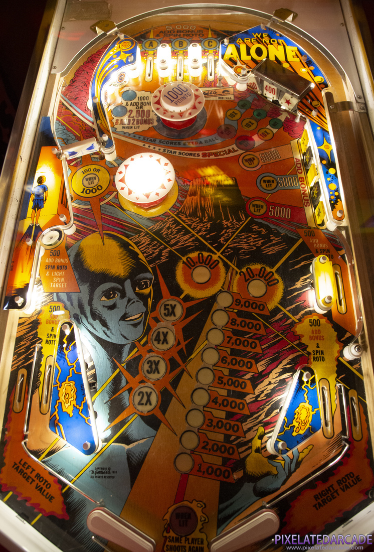 Close Encounters of the Third Kind Photo: Close Encounters of the Third Kind playfield