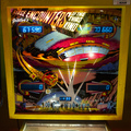 Close Encounters of the Third Kind pinball cabinet - Backbox