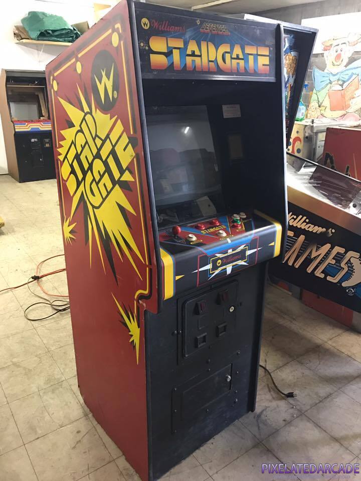 Stargate Photo: Stargate arcade cabinet