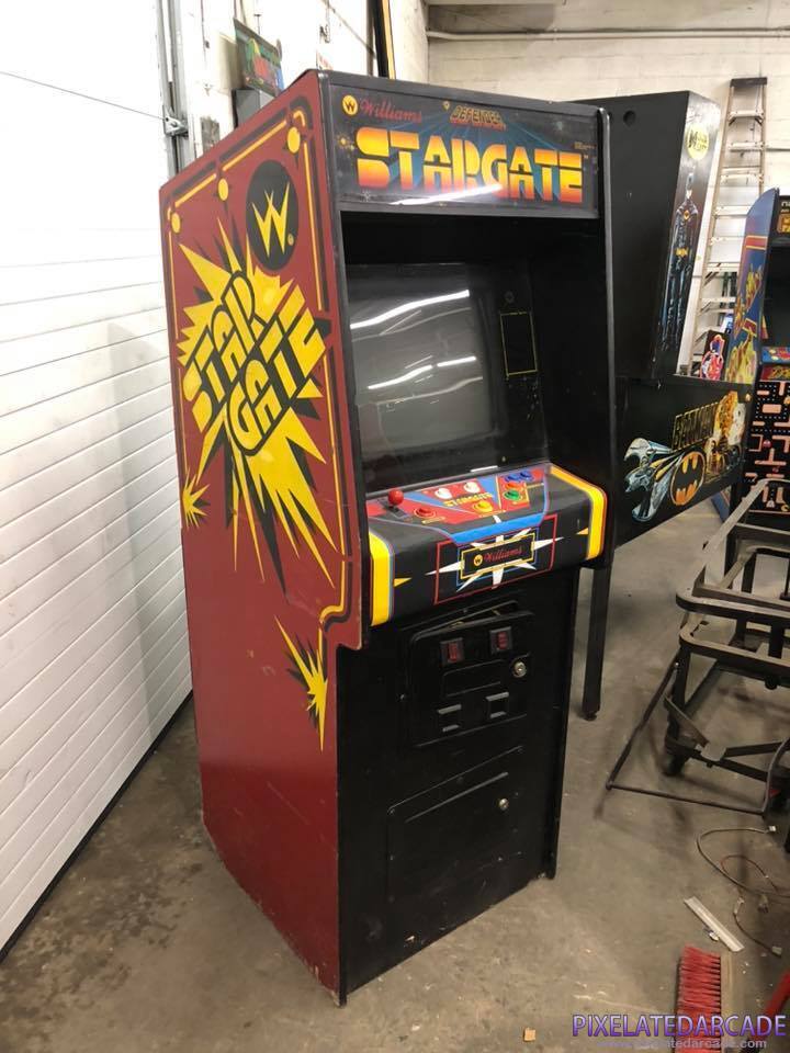 Stargate Photo: Stargate arcade cabinet
