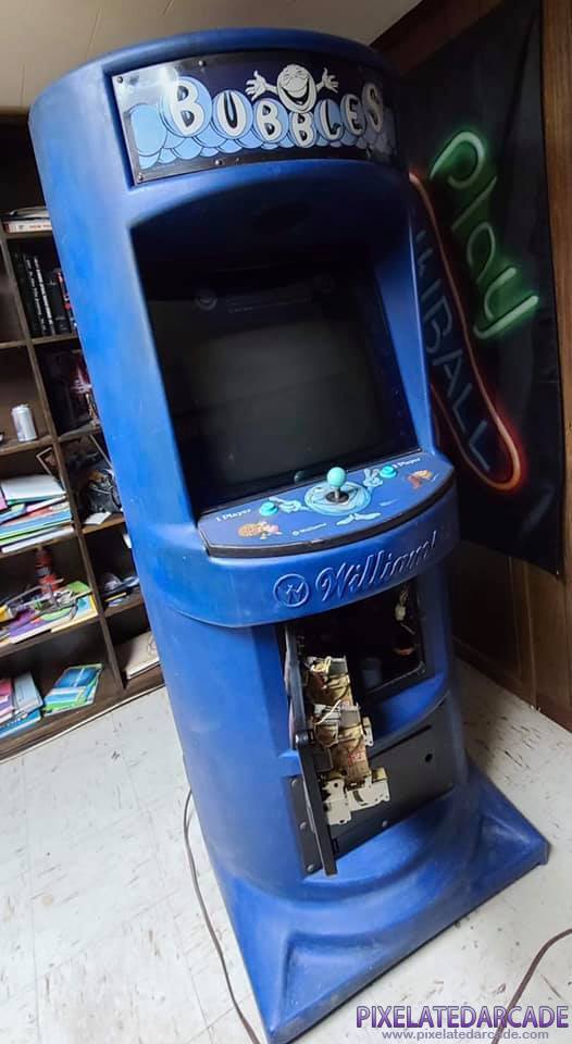 Bubbles Photo: Bubbles arcade cabinet - Duramold version