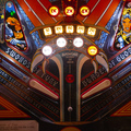 Swords of Fury pinball cabinet - Lower playfield