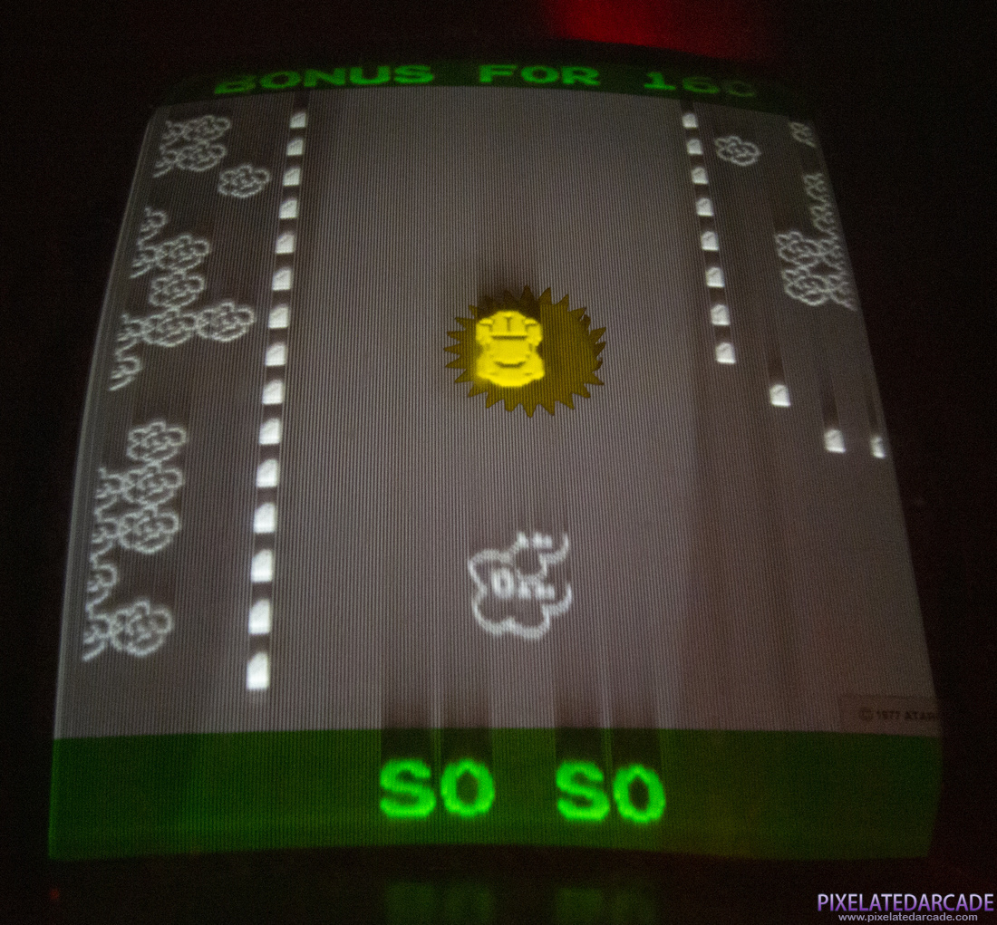 Super Bug Photo: Super Bug arcade cabinet - Monitor