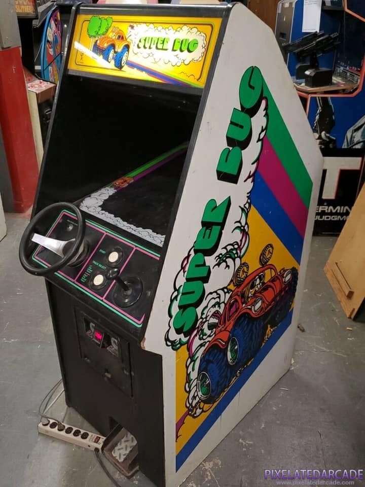 Super Bug Photo: Super Bug arcade cabinet