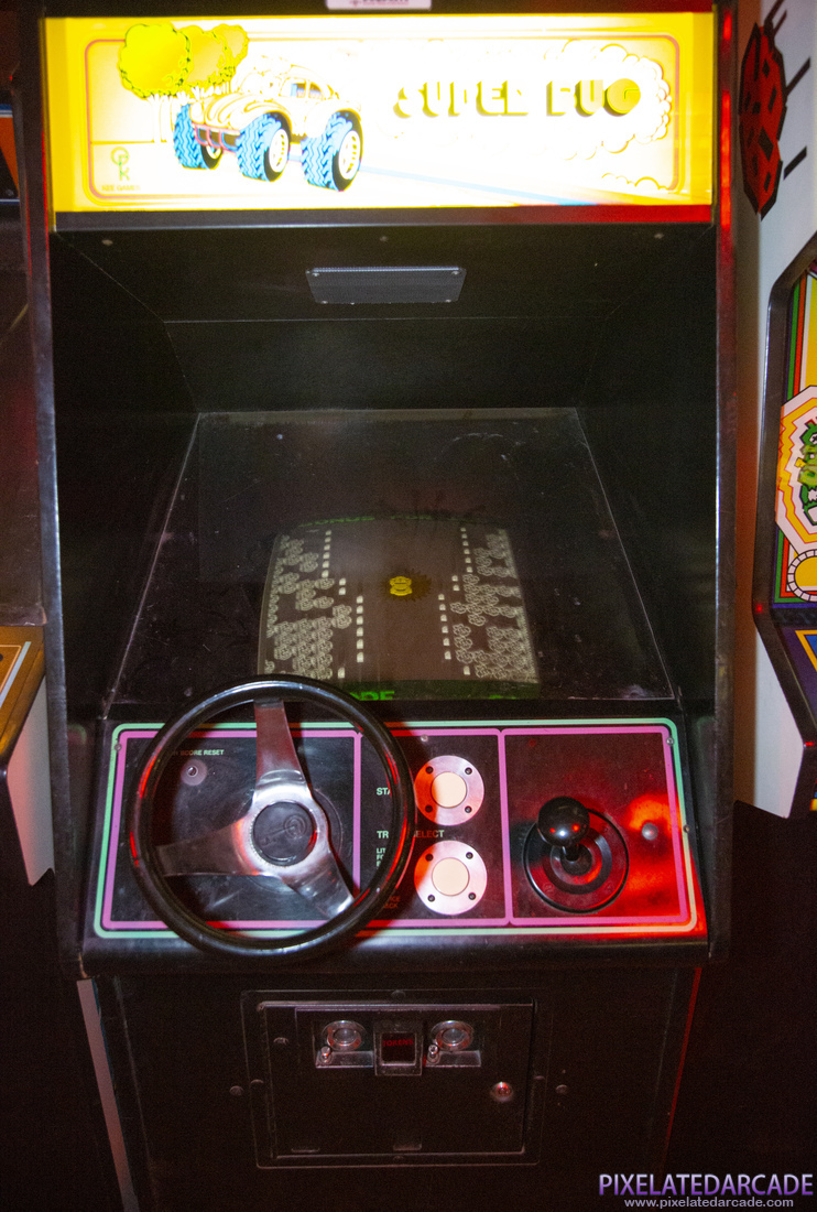 Super Bug Photo: Super Bug arcade cabinet - Front
