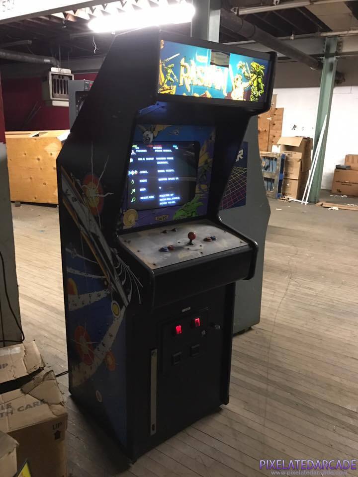 Rastan Photo: Rastan in Asteroids cabinet