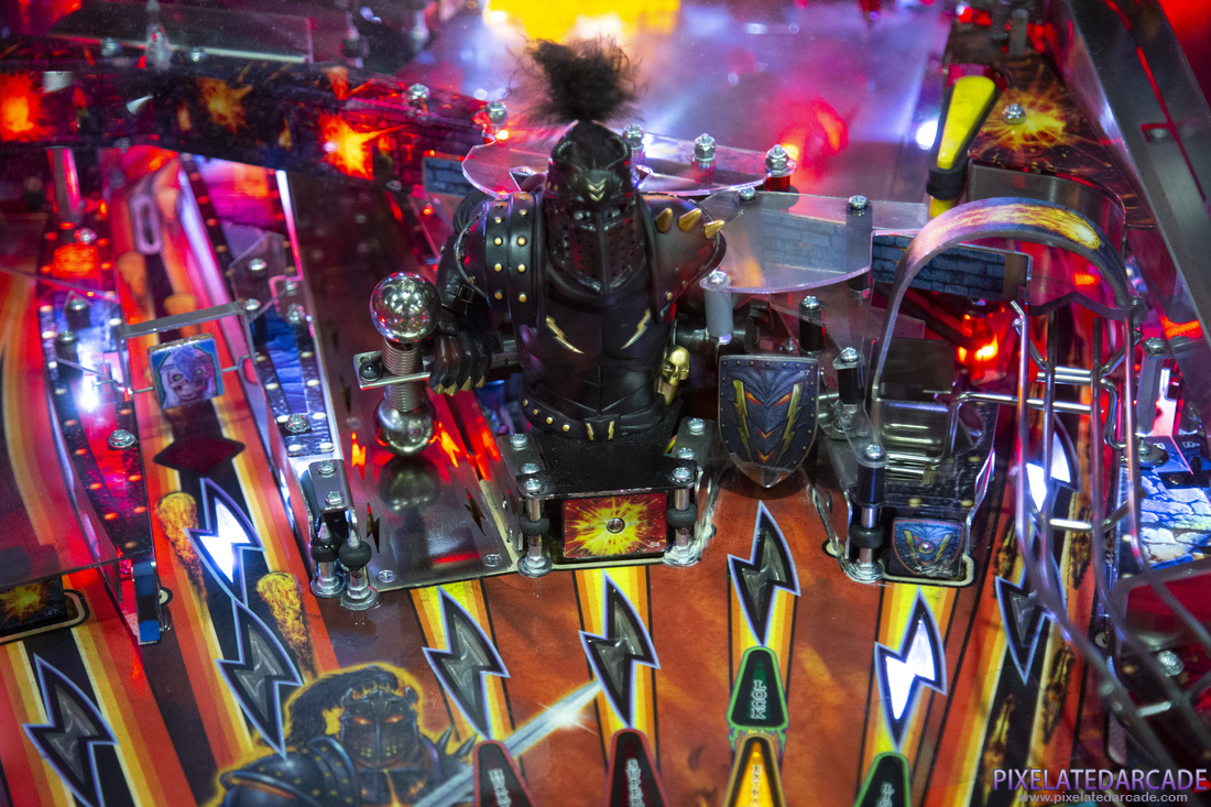 Black Knight: Sword of Rage Photo: Black Knight: Sword of Rage playfield detail