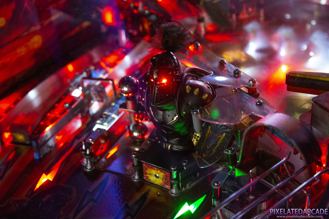 Black Knight: Sword of Rage Photo: Black Knight: Sword of Rage playfield detail