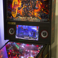Black Knight: Sword of Rage backbox and upper playfield