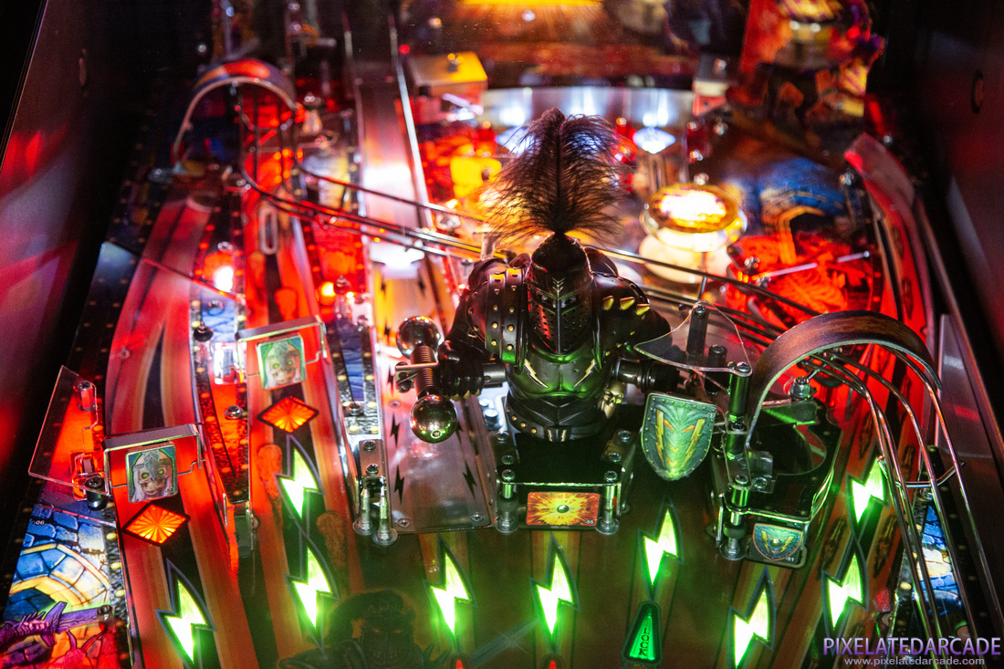 Black Knight: Sword of Rage Photo: Black Knight: Sword of Rage - Pro Edition - Upper playfield