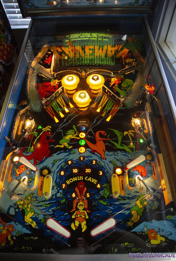 Caveman Photo: Caveman pinball - Playfield