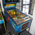 Caveman pinball cabinet