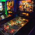 Johnny Mnemonic pinball cabinet