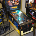 Johnny Mnemonic pinball cabinet