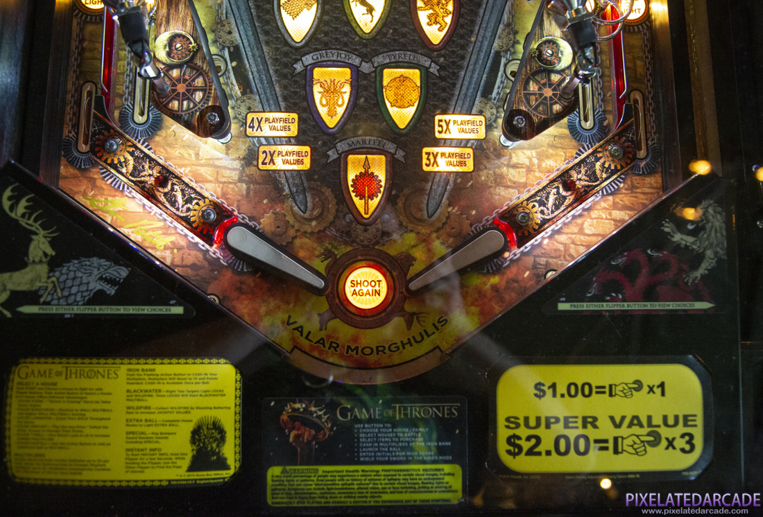 Game of Thrones Photo: Game of Thrones Limited Edition - Lower playfield and instructions
